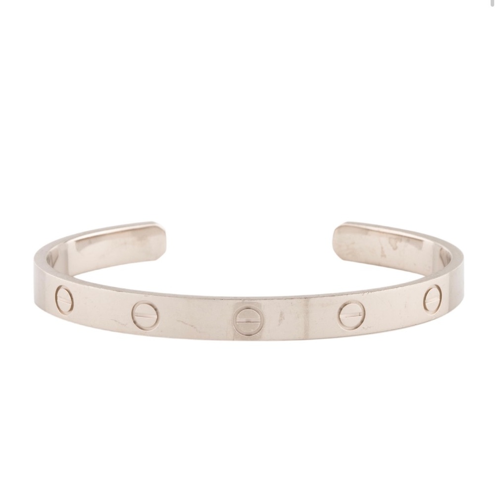 Cartier love cuff size 18